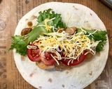 味噌バター照り焼きチキン*トルティーヤ作り方5写真