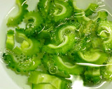 ゴーヤとトウモロコシのかき揚げ♪作り方1写真