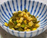 コーンとピーマンの酢の物♪作り方4写真