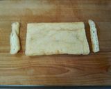 油揚げde青ネギの包み焼き〜水菜添え〜作り方1写真