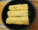 油揚げde青ネギの包み焼き〜水菜添え〜作り方8写真