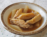 手羽先と大根の煮物♪ゆずの皮が香る♪作り方4写真