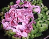ゴーヤたっぷり！ゴーヤの生姜焼き♪作り方4写真
