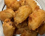 香ばしい揚げ鶏/唐揚げ 香脆炸鸡翅作り方8写真
