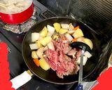 肉じゃが(牛肉と大根入り)作り方4写真