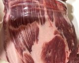 コストコ豚塊肉で赤ワイン風味下味冷凍作り方3写真