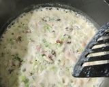 基本のベーコンきのこリゾット作り方5写真