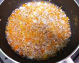 離乳食後期 蕪とひき肉のそぼろあんかけ作り方5写真