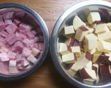 バターとコンソメで❁ピラフ風さつま芋ご飯作り方2写真