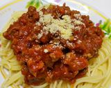 合挽肉にちょい技de本格派♥ミートソース作り方5写真