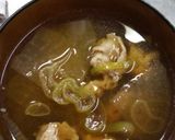 だいこんと豚肉のジンジャースープ作り方3写真