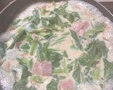 簡単☆小松菜ミルク煮作り方6写真