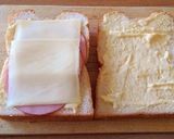とろとろチーズがとろける食パンパニーニ風作り方1写真