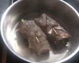 牛肉ロール巻煮込み (Rouladen)作り方3写真