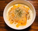 帆立とほうれん草のグラタン作り方8写真
