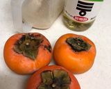 柿の消費に☆甘酢でとろりん柿作り方1写真