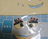 簡単おにぎり♪『バーバパパ』弁当♡作り方4写真
