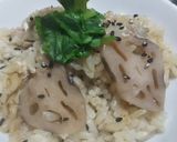 れんこんご飯作り方11写真