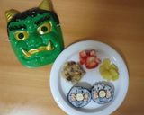 にっこりアンパンマン巻き寿司♪節分に♪作り方19写真
