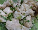 茹でた鶏のおろし和え作り方4写真