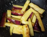 ☆さつま芋のはちみつ・バター炒め☆作り方6写真