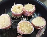 簡単絶品・えのき茸のベーコン結び焼き作り方2写真