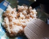 とろろ昆布のお吸い物風おにぎり作り方1写真