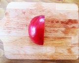 スキレットで作る☆りんごのパンケーキ作り方1写真