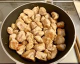 鶏胸肉のガリバタみぞれ煮作り方3写真