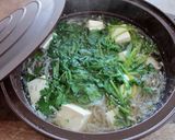 レンジで簡単!ロール豚のパクチー鍋作り方4写真