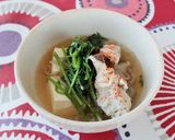 レンジで簡単!ロール豚のパクチー鍋作り方5写真