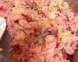 ビーツご飯　アフタヌーンティー風作り方2写真