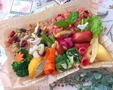 常備菜　ビーツご飯のお弁当　詰め方　簡単作り方11写真
