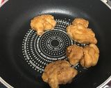 少ない油で！フライパンで！鶏の唐揚げ作り方6写真