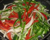 定番★鶏胸肉とピーマンの味噌炒め作り方3写真