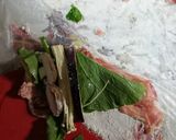 貴女風味で豚太巻き野菜巻き♥️ゆりさん風作り方2写真