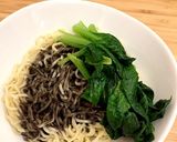 黒ごまの油そば。ゴマのポテンシャル凄っ！作り方3写真