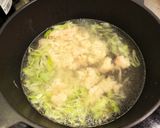 かぶと鶏ひき肉のスープ作り方3写真