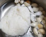ヌメリツバタケ、むかご入りおじや作り方3写真