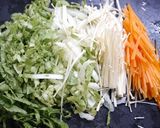 簡単！おでんの〆は野菜作り方1写真