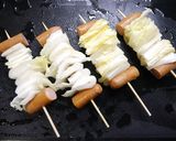 簡単！おでんだね☆白菜串作り方2写真