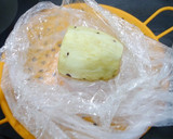 簡単！さつまいもとベーコンの甘ゴマ炒め作り方1写真