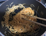 不思議夜食…簡単！レタスの焼そば作り方5写真