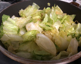不思議夜食…簡単！レタスの焼そば作り方6写真