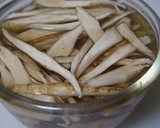 豚肉と牛蒡の甘辛味噌で炒めたん作り方1写真