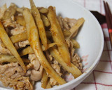 豚肉と牛蒡の甘辛味噌で炒めたん作り方5写真