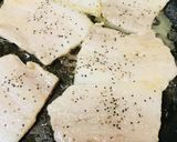 豚肉薄切りステーキ☆カルボナーラ風ソース作り方2写真