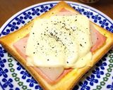 柿とウインナーのチーズトースト作り方4写真