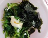 激ウマほうれん草のマヨポン磯風味作り方3写真