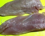 チーズとパセリ入りチキンカツレツ作り方3写真